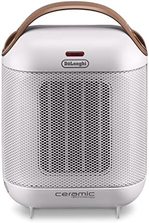 De’Longhi HFX30C18IW 1800W Capsule Ceramic Heater in ivory white