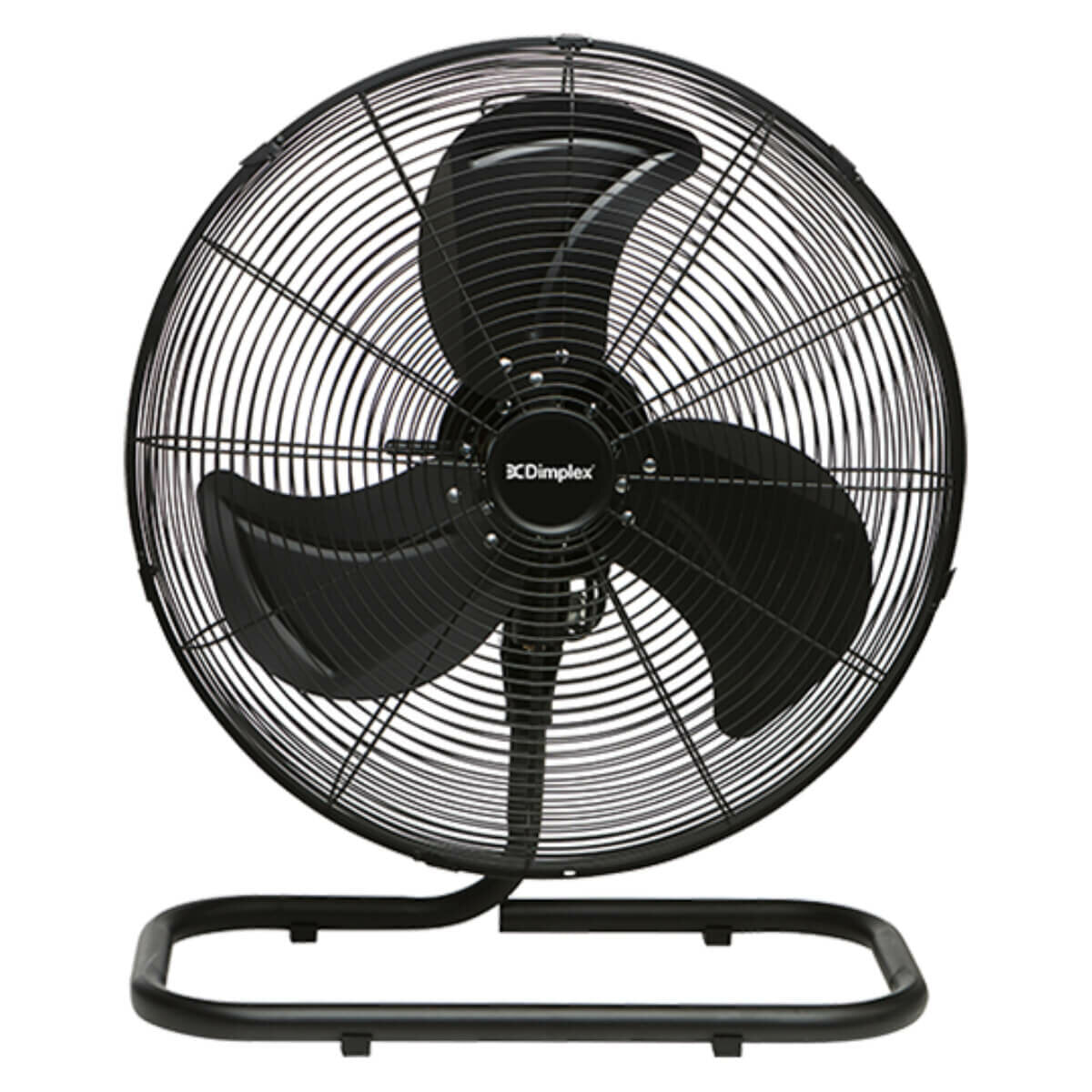 Dimplex 50cm High Velocity Oscillating Floor Fan Matte Black