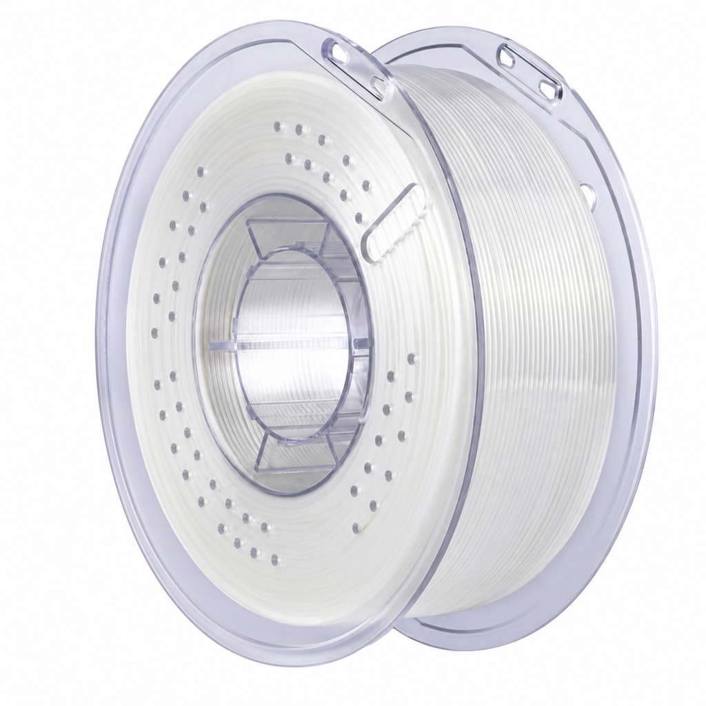 Elegoo Silk PLA filament Silk White 1.75mm 1kg — plain single product image