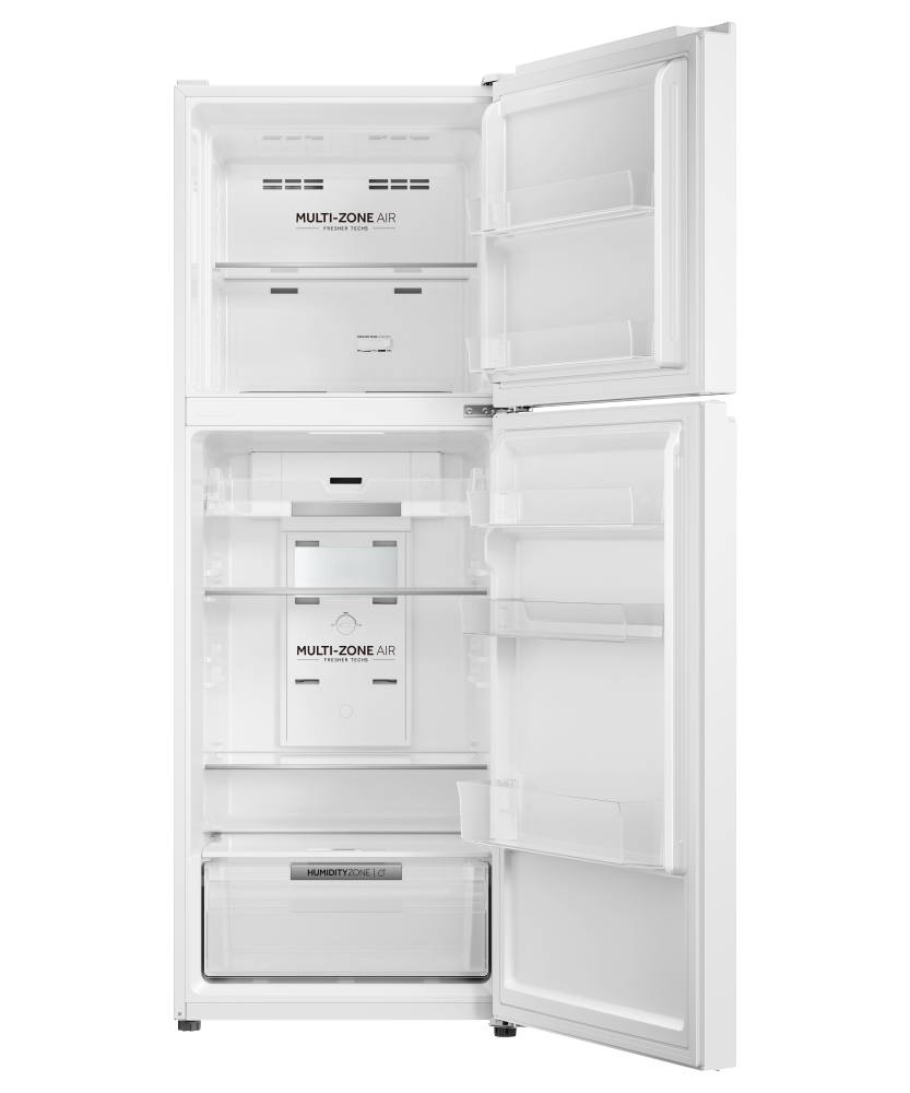 HRF330TW Empty refrigerator and freezer compartments