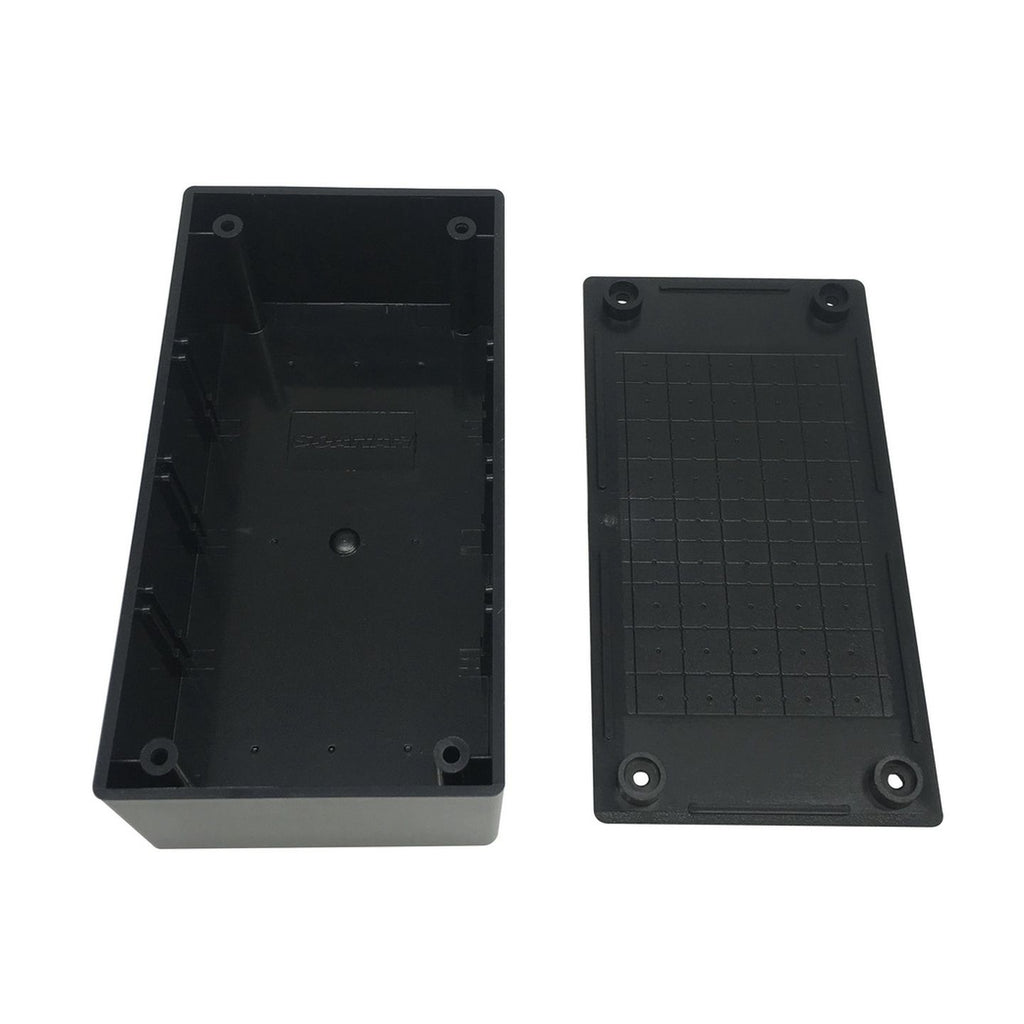 HB6013 jiffy box interior and lid drilling grids