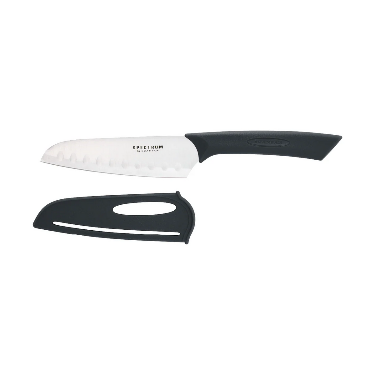 SCANPAN Spectrum Santoku Knife 12.5cm Black