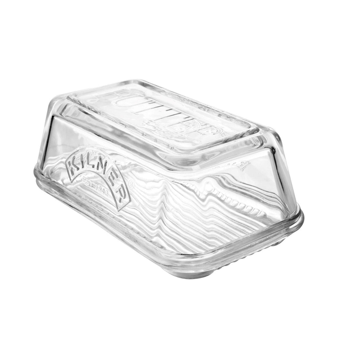 Kilner Glass Butter Dish – 17 × 10 × 7.2cm
