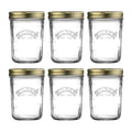 Kilner Wide Mouth Preserve Jars – 350ml, Set of 6 — plain product view