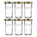 Kilner Wide Mouth Preserve Jars – 500ml, Set of 6 — plain product view
