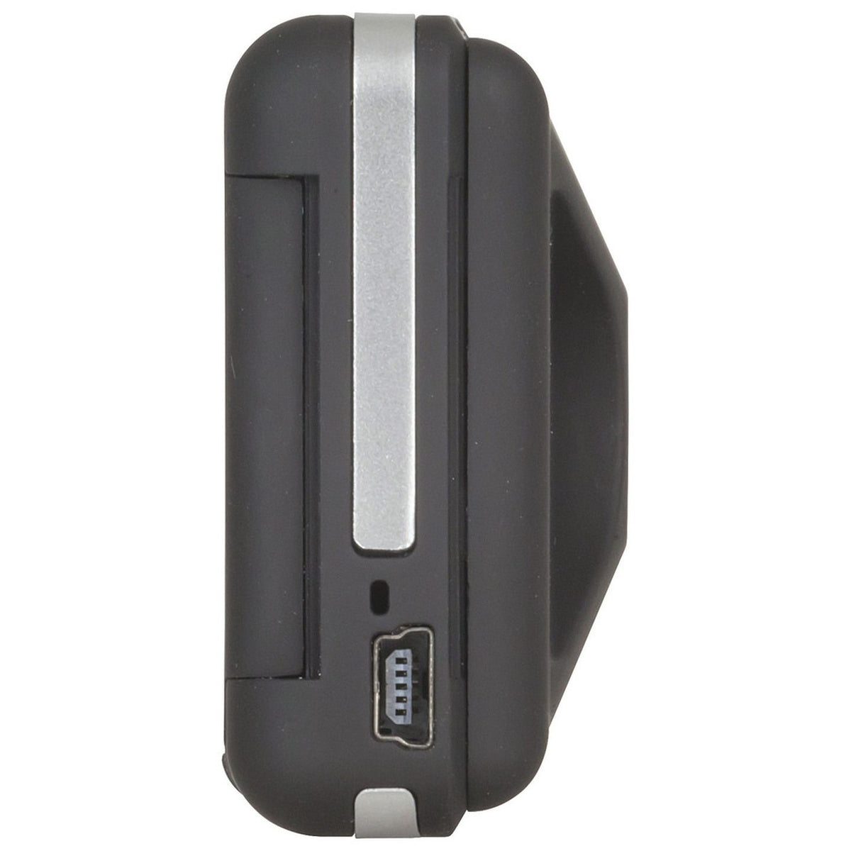 LA9025 GPS speedometer side view and USB charging port