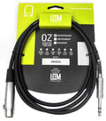 LEEM ASMIEF6 2m TRS jack to XLR female microphone cable