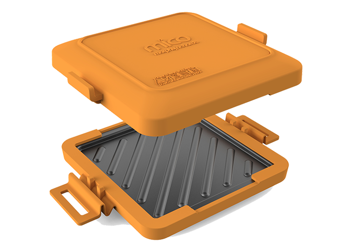 Morphy Richards MICO 511644 toastie maker with sandwich inside