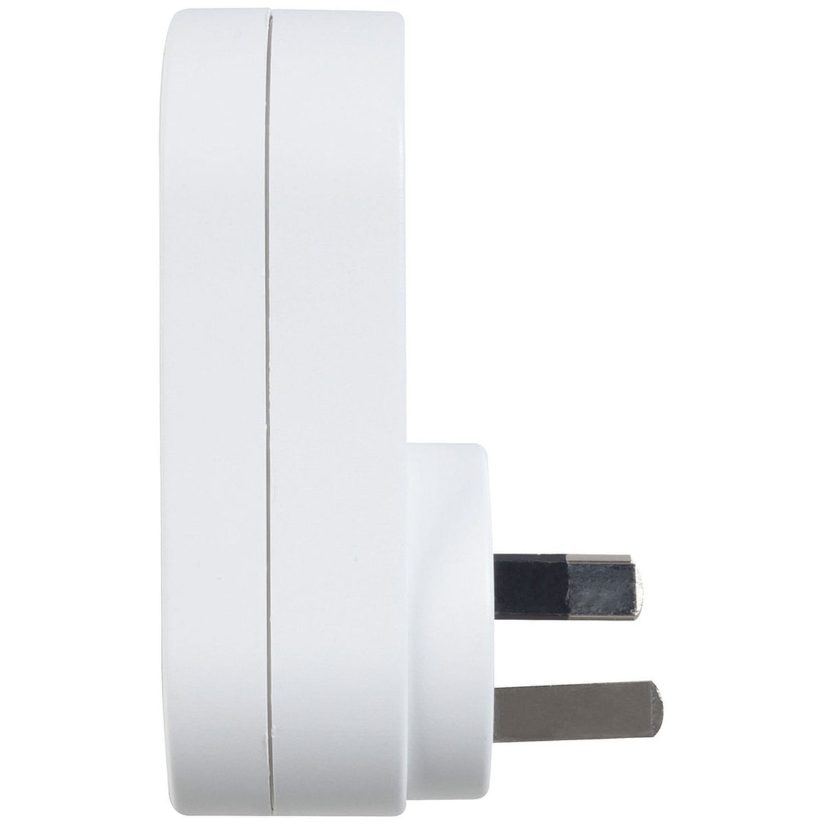 MS4015 double-outlet surge protector side profile