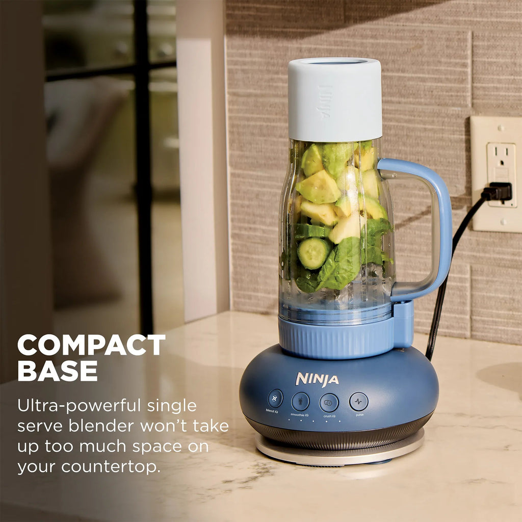 Ninja BlendBOSS DB351BL3 Cyberspace blender with 760ml tumbler, sip lid and straw