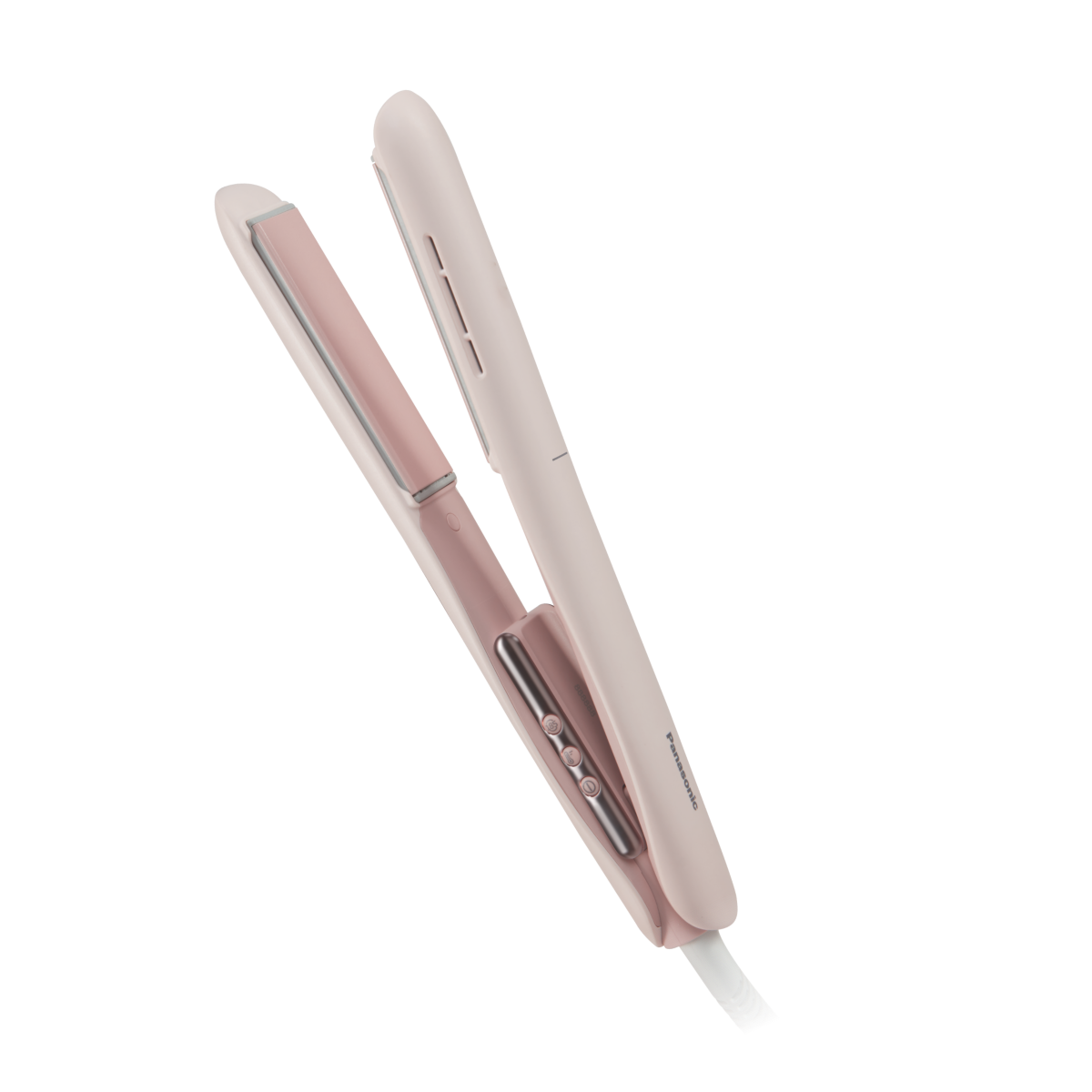 Panasonic EH-HV31 Strawberry Pink hair straightener – plain product photograph