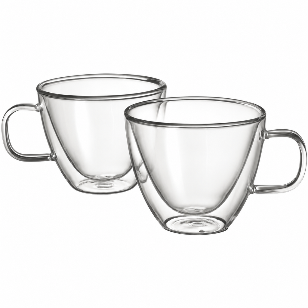 AVANTI Sienna Double Wall Glass Set of 2 - 250ml — plain product view