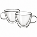 AVANTI Sienna Double Wall Glass Set of 2 - 250ml — plain product view