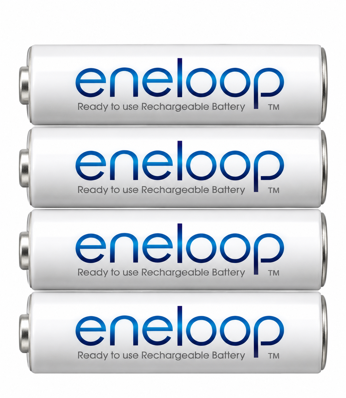 Panasonic Eneloop AA Rechargeable Batteries 2000mAh – Pack of 4 — plain product view