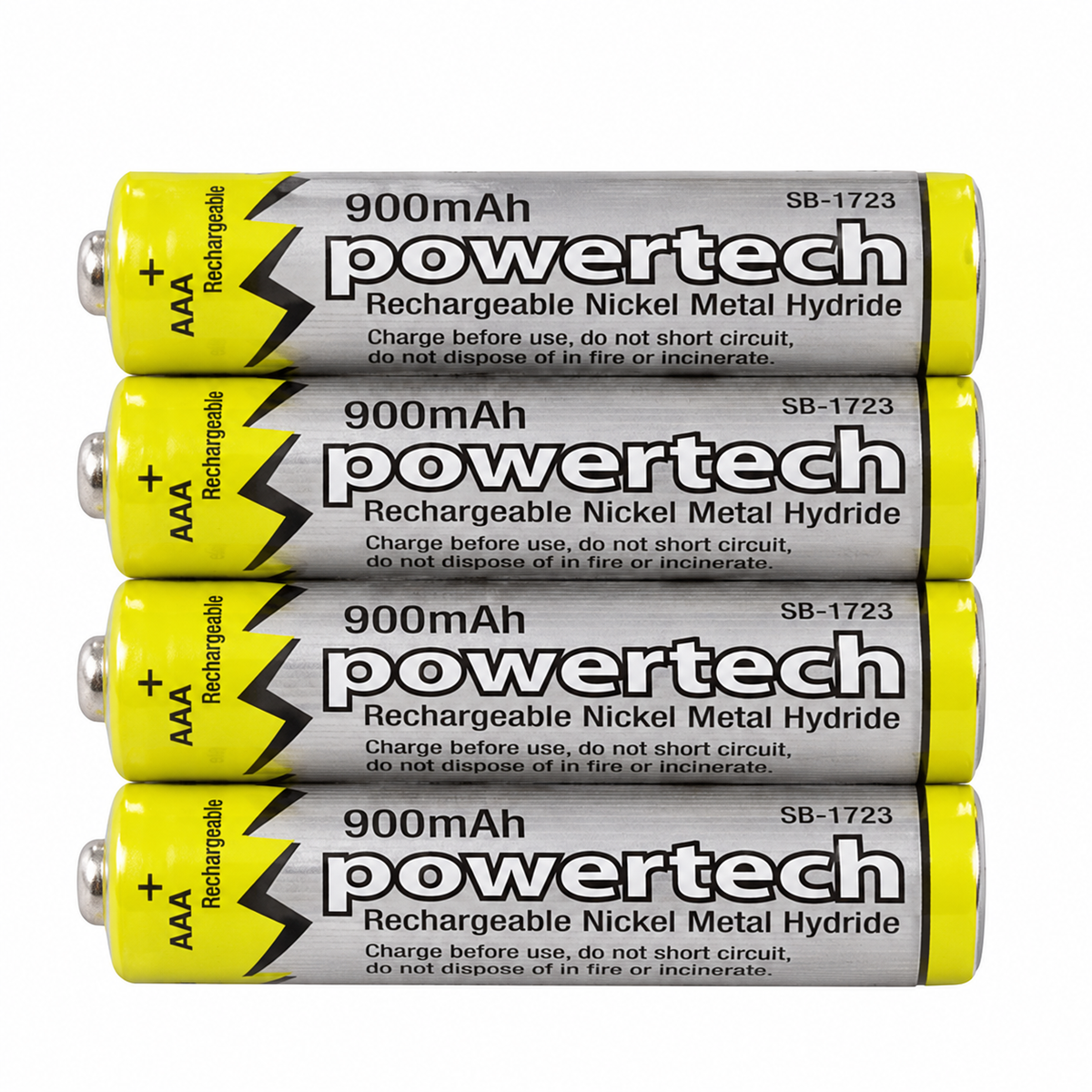 1.2V AAA 900mAh Ni-MH - 4 Pack — plain product view