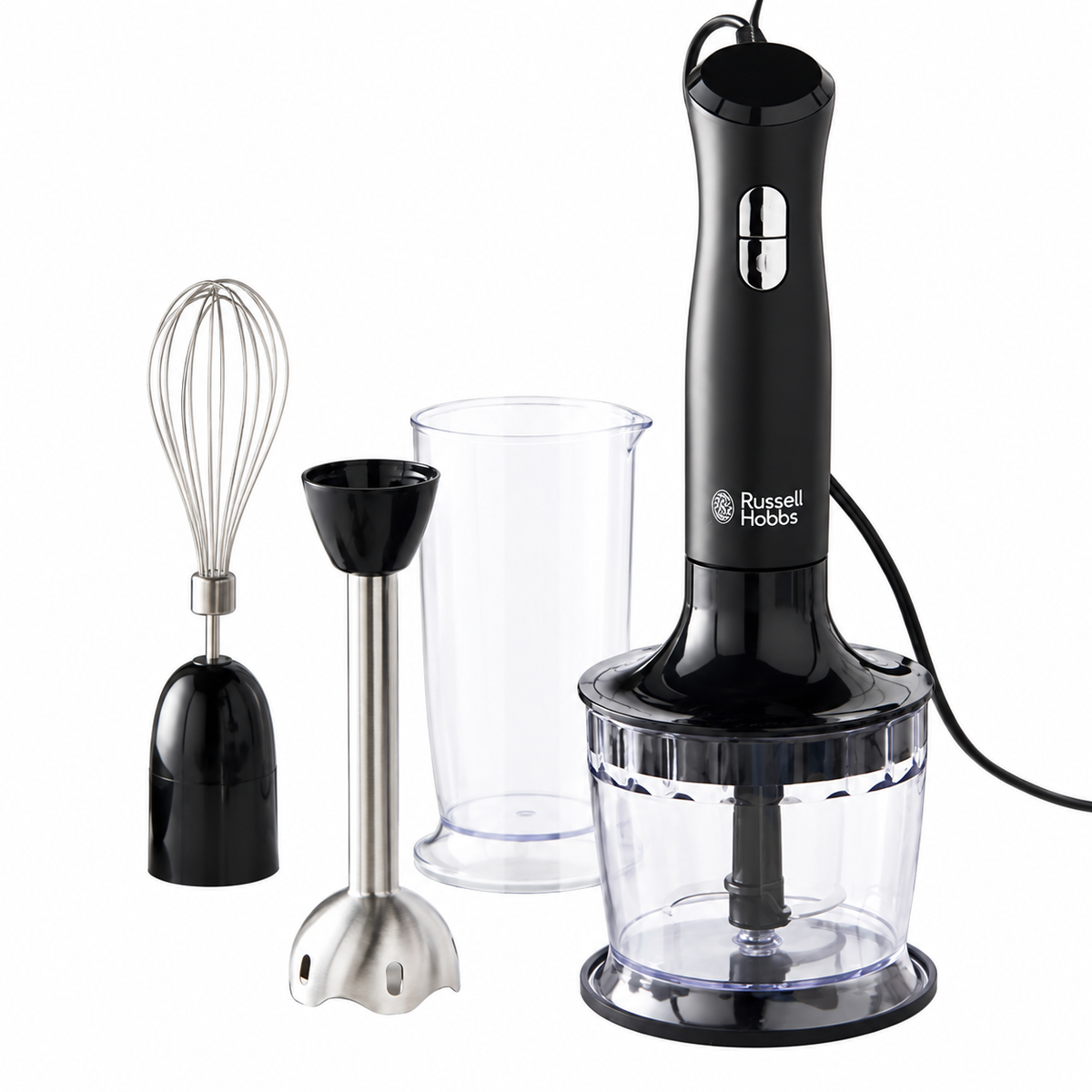 Russell Hobbs Desire Hand Blender Matte Black — plain product view