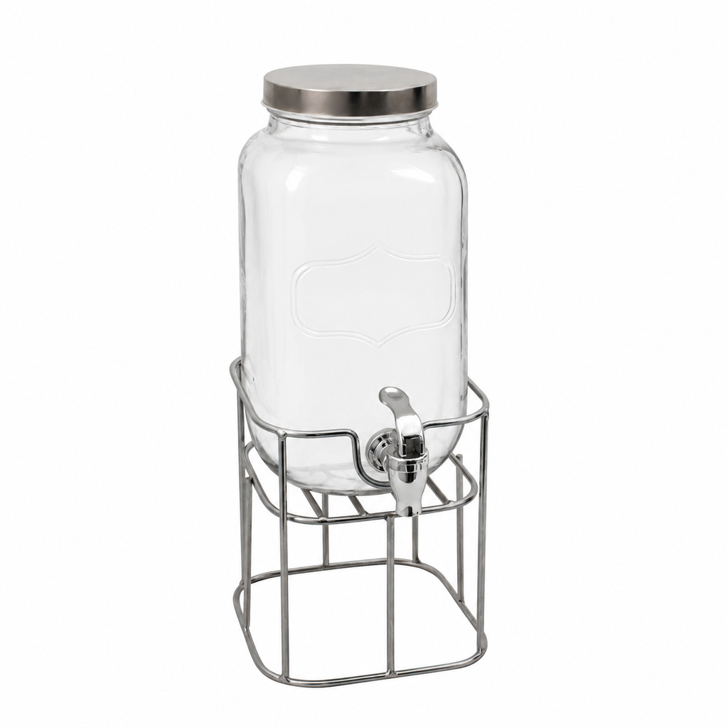 Serroni Valencia Beverage Dispenser with Stand – 3.5L — plain product view