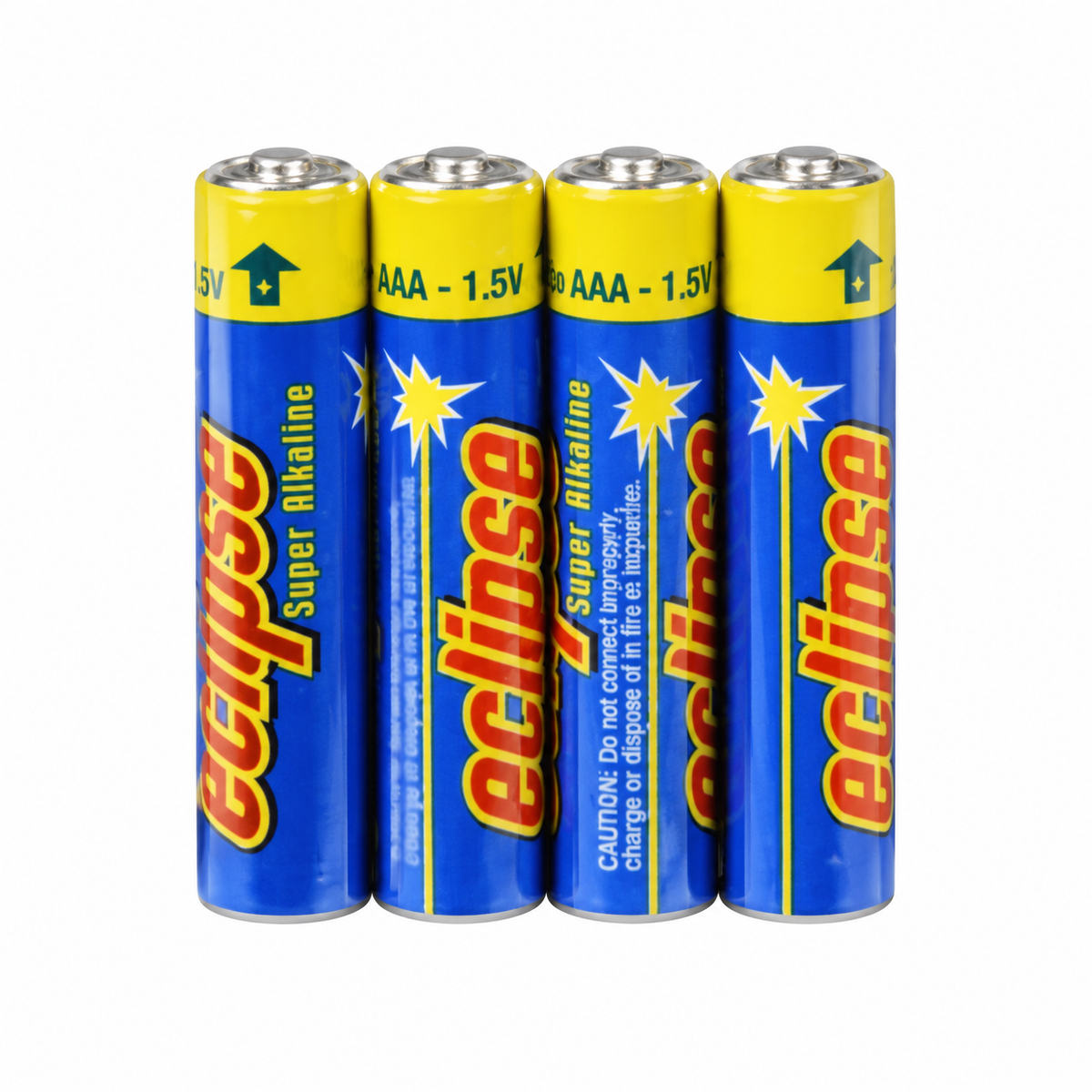 AAA Alkaline Eclipse Battery - Pk 4 — plain product view