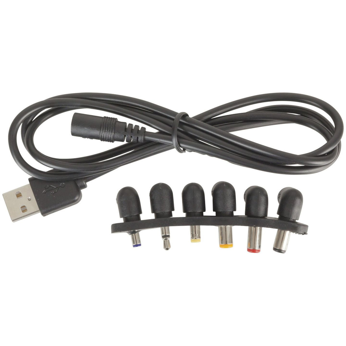 PP1985 USB power lead and all six interchangeable connector tips