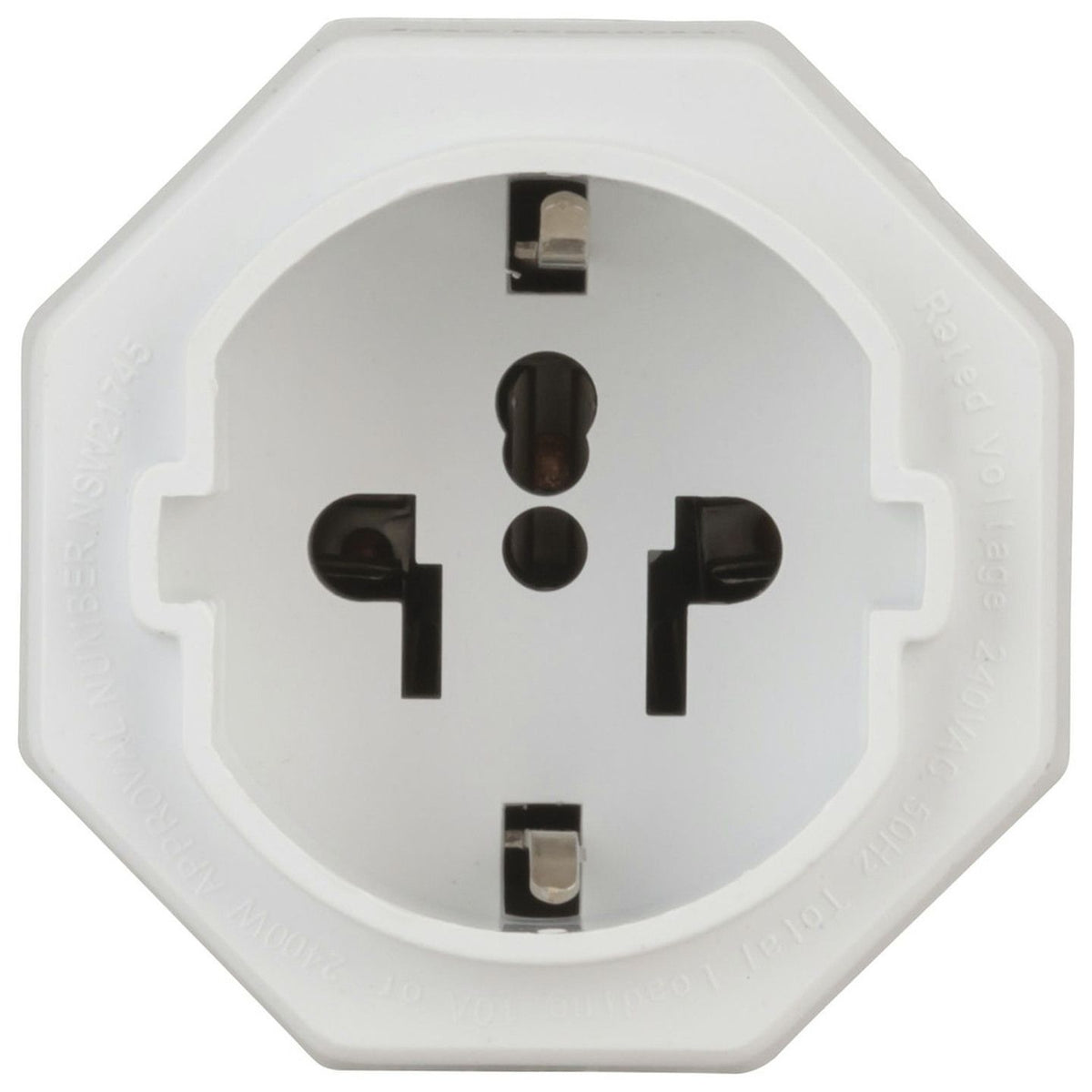 PP4050 travel adaptor socket front