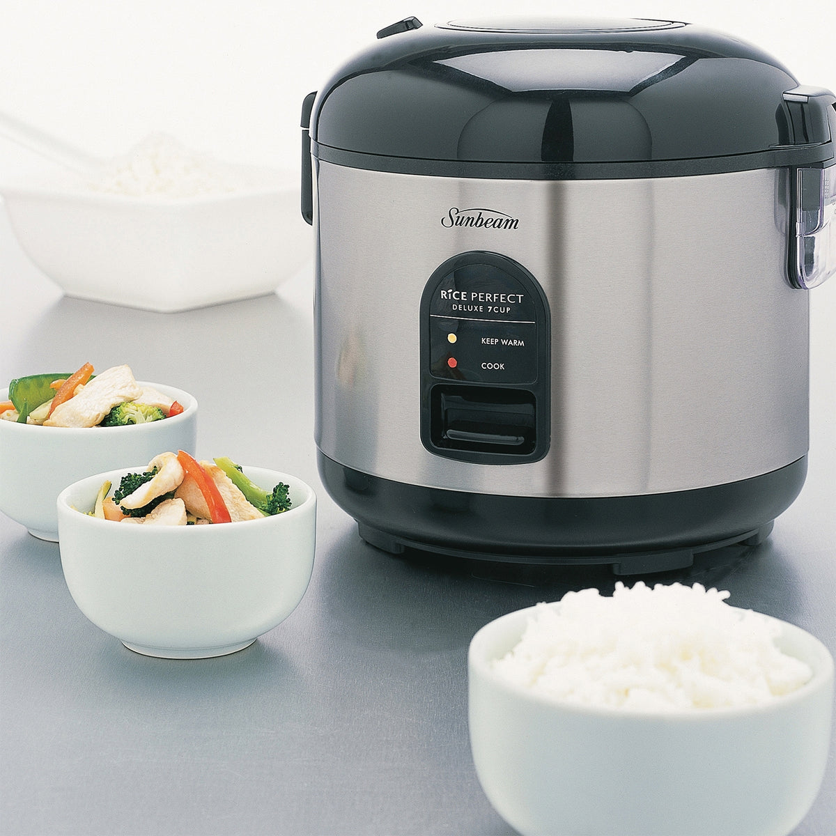 Sunbeam Rice Perfect Deluxe 7 Cup Rice Cooker & Steamer - RC5600