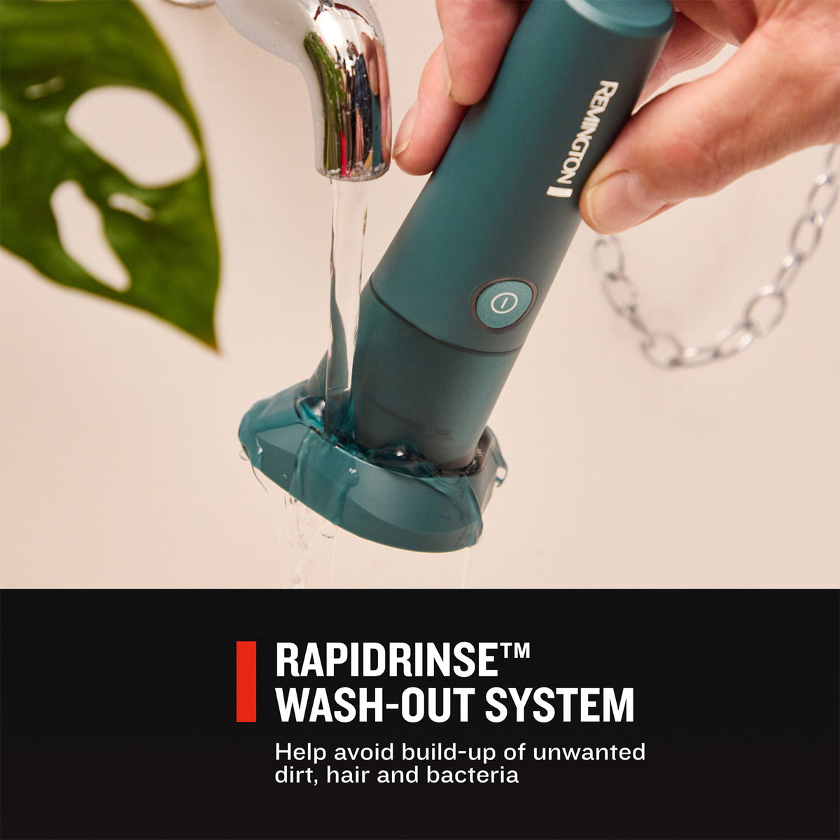 Remington RC4380AU RapidRinse wash-out system