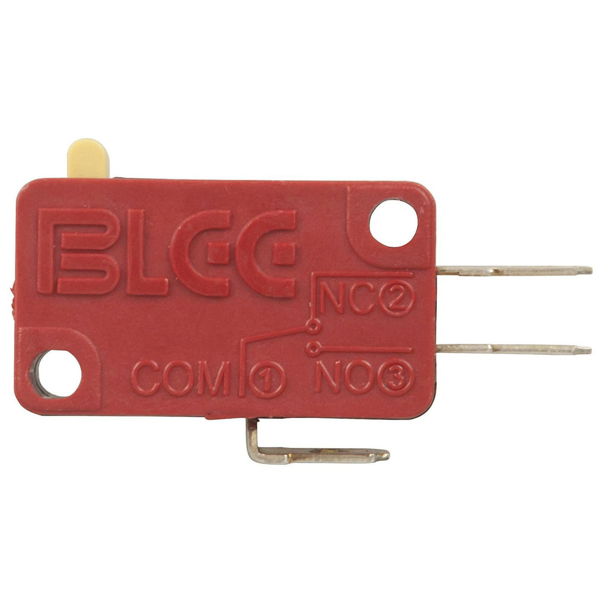 SM1050 microswitch side showing terminal positions
