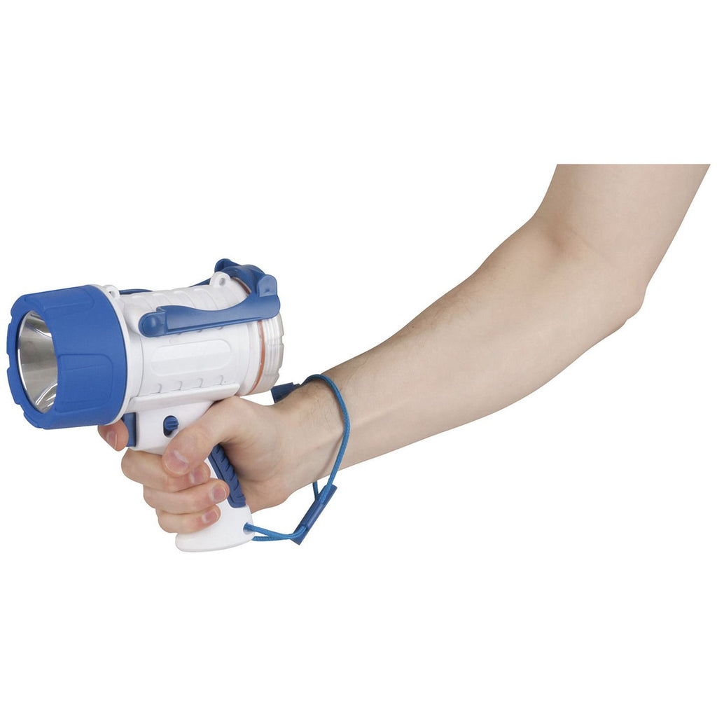 ST3311 floating waterproof spotlight shown in hand