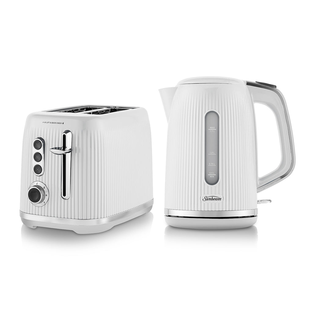 Sunbeam Brightside 1.7L Kettle in White
