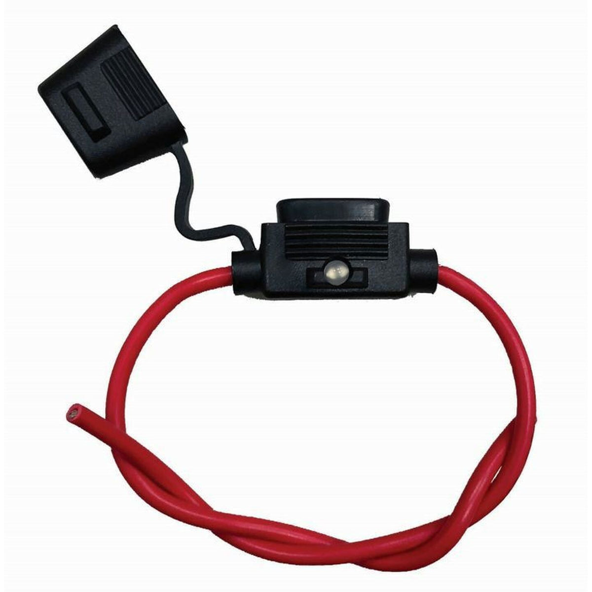 SZ2042 standard blade inline fuse holder with cover open