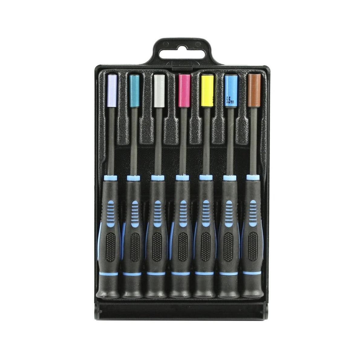 TD2339 seven-piece hex nut driver set in its storage pouch