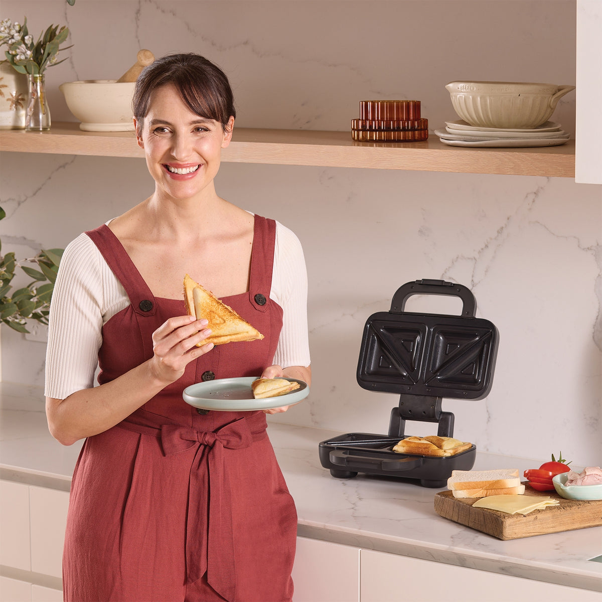 Sunbeam 2 Slice Turbo Crunch Toastie Maker