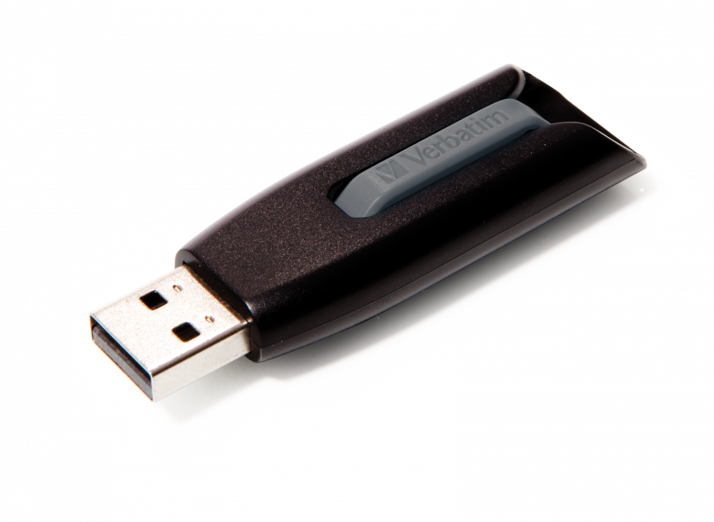 Verbatim Store n Go V3 XC5644 64GB flash drive with USB connector open